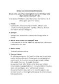 Myddle APM Minutes 2013